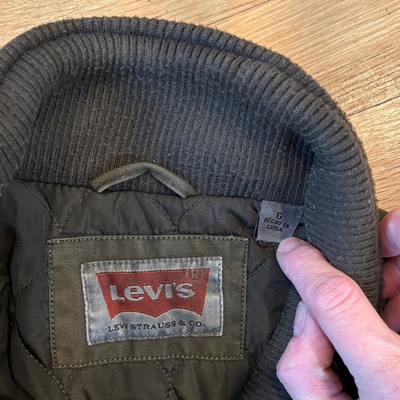 Men's Levi Dark Brown Jacket - Picture 4 of 8